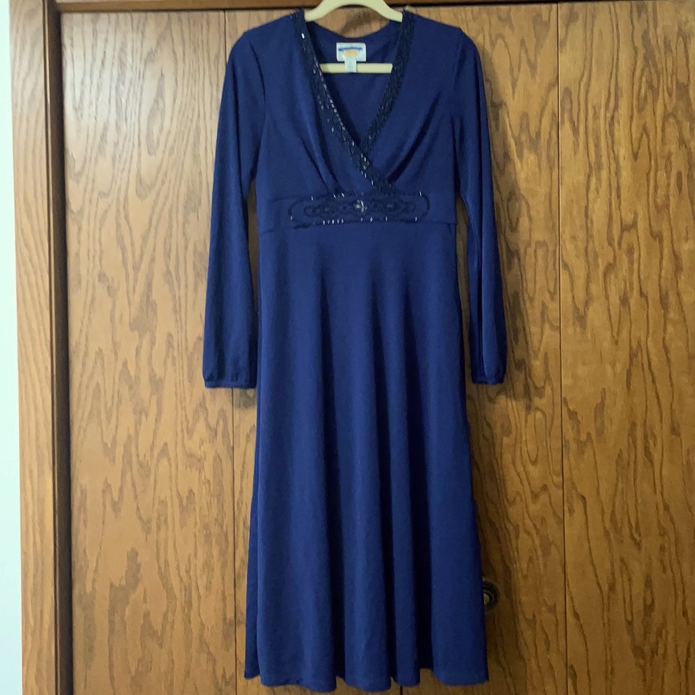 Beautiful navy dress